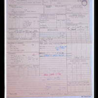 Ronald Henry Boone&#039;s personnel record