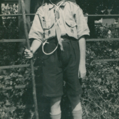 Roy Saunders, Boy Scout