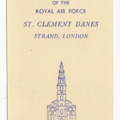 St Clement Danes Bookmark