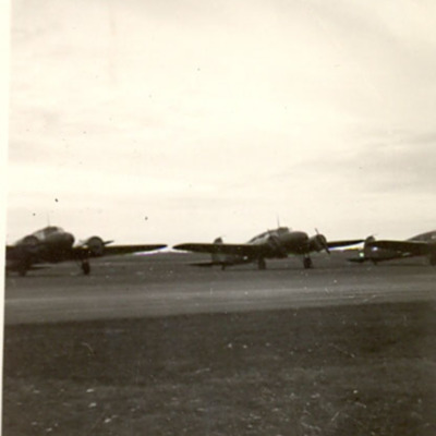 Ansons at RCAF Dafoe