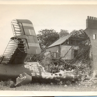 Halifax crash from RAF Pocklington