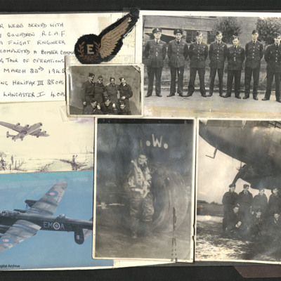 Peter Webb&#039;s service career, aircraft, and aircrews