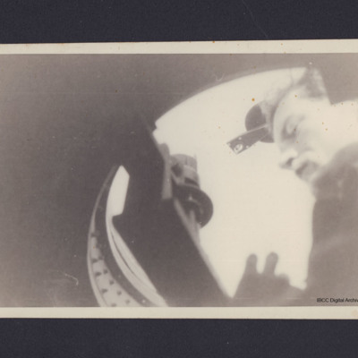 Airman in an astrodome