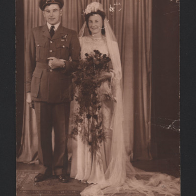 Walter Smith and his bride