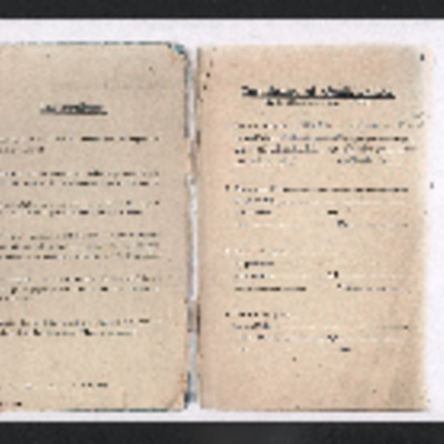 W B Baker’s observers and air gunners flying log book