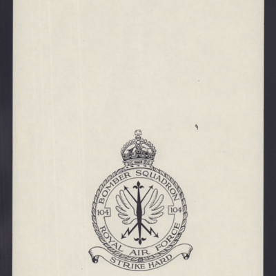 104 Squadron crest