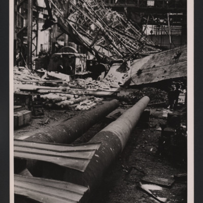 Captured Essen – first  pictures inside Krupps