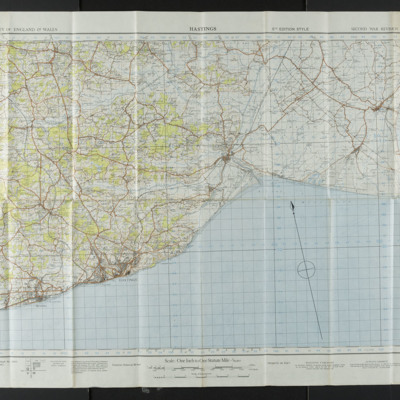 Hastings Map, Sheet 135