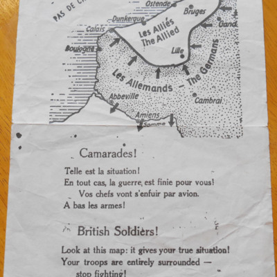 Dunkirk leaflet