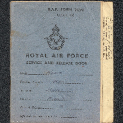 Fred Honey&#039;s RAF Service and Release Book