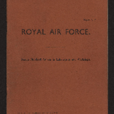RAF Notebook - airmanship