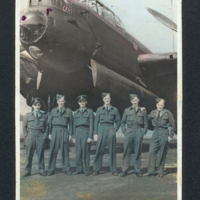 Thomas Thomson, five airmen and a Lancaster