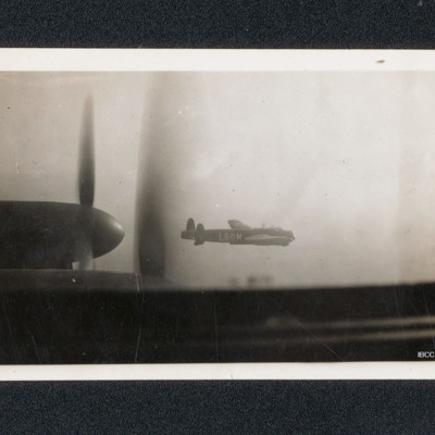 15 Squadron Lancaster in flight