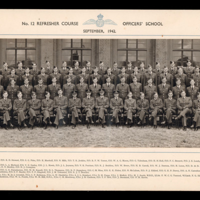 No 12 Refresher Course Officers school