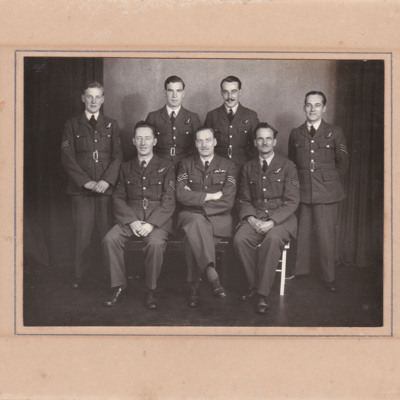 Hubert Tatley and his crew