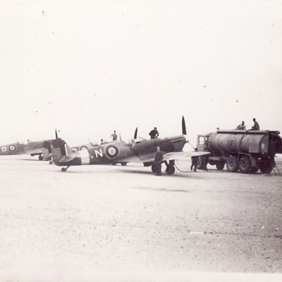 Spitfires at RAF Abu Suier