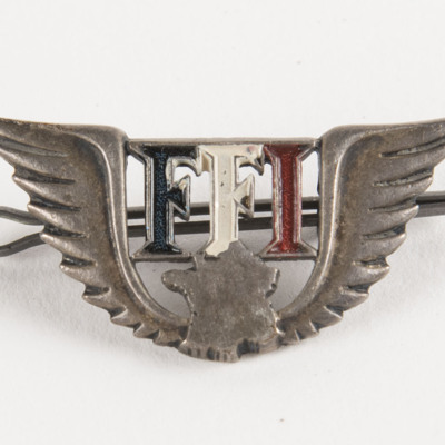 Free French Infantry Badge
