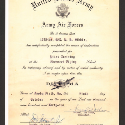 Flight certificates