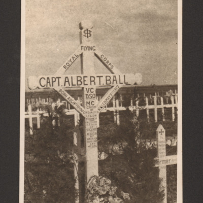 Albert Ball&#039;s grave