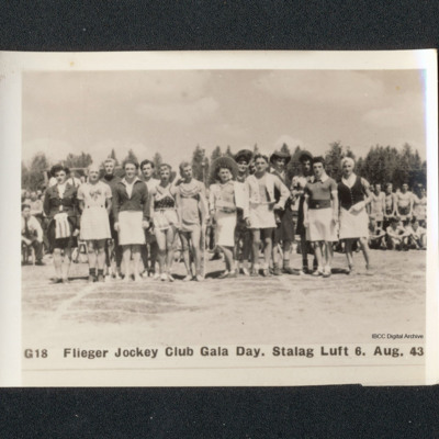 G18 Flieger Jockey Club Gala Day. Stalag Luft 6. Aug. 43