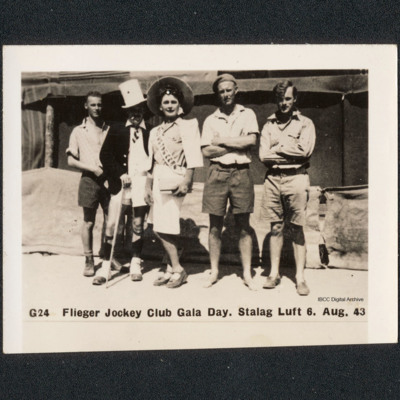 G24 Flieger Jockey Club Gala Day. Stalag Luft 6. Aug. 43
