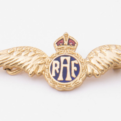 RAF pilot&#039;s brevet broach
