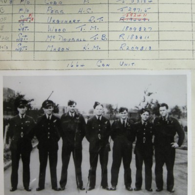 Flight Lieutenant  AM MacDonald and Crew
