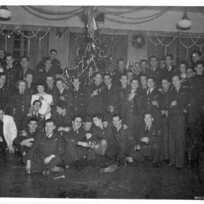 Leeming Sergeants Mess Christmas 1945