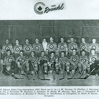 RCAF Flyers Allen Cup Champions 1942