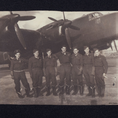 Seven Airmen and a Halifax