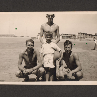 Stan Shaw, Three Airmen and a Boy