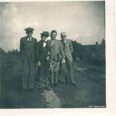 Norman Diver, Clara Thorpe, Ruby (Saunders) and Herbert Thorpe