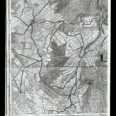 Map of La Reid area Belgium