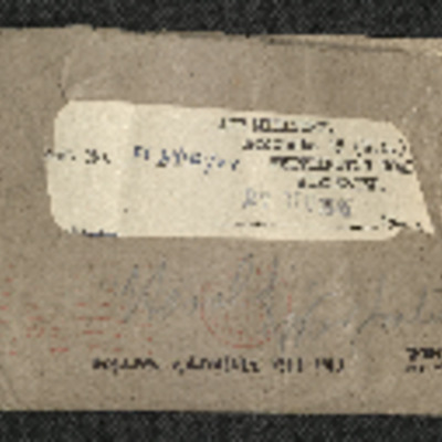 Letter to Harold Fry&#039;s father from the Air Ministry