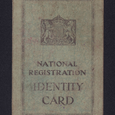 Stanley Howard&#039;s national registration identity card