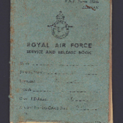 Royal air Force service and release book