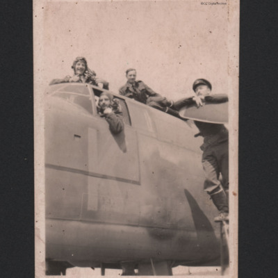 Four Airmen including Colin McDermott