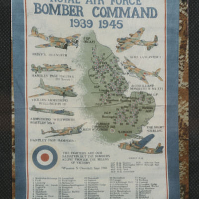 RAF Bomber Command Tea Towel