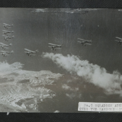 No. 8 Squadron Aden Over the Harbour 1936