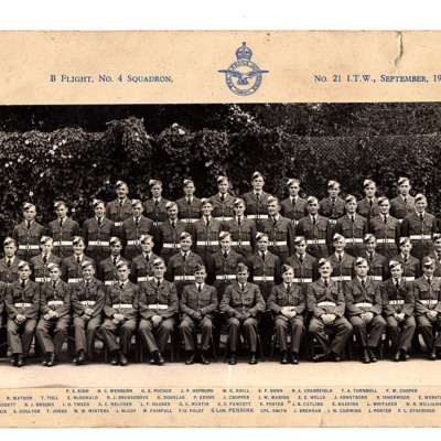 B Flight, No 4 Squadron Group Photograph