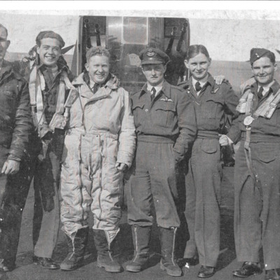 Leonard Brown with his previous crew