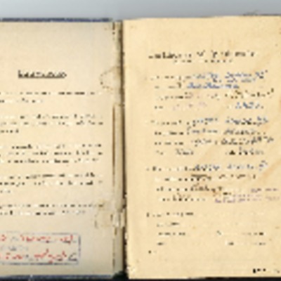Arthur Loudon&#039;s flying log book for navigators