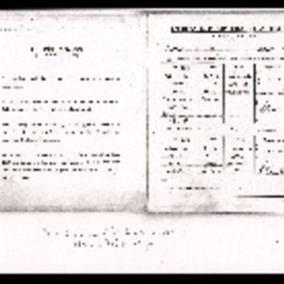 Extracts from Alastair Lang&#039;s pilot&#039;s flying log book