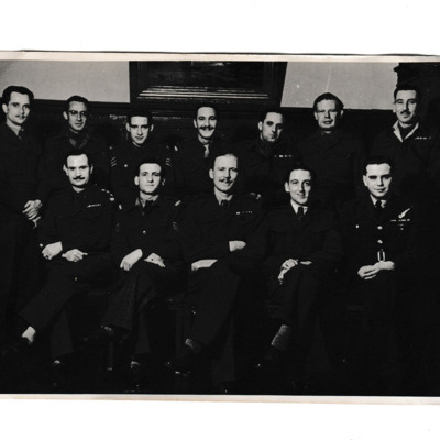 Group of twelve servicemen