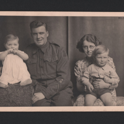 Ruby and Bill Winman and children