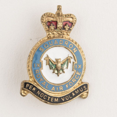 9 Squadron Enamel Badge