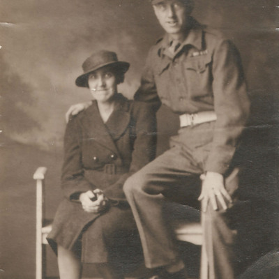 Bill Dames and his wife