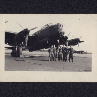 Ted Thornhill, Crew and Their Lancaster