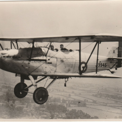 Hawker Hart in Flight