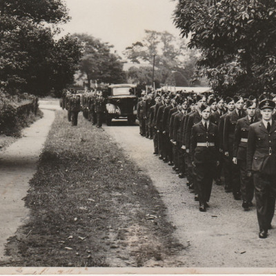 Funeral at Finningley July 1942
